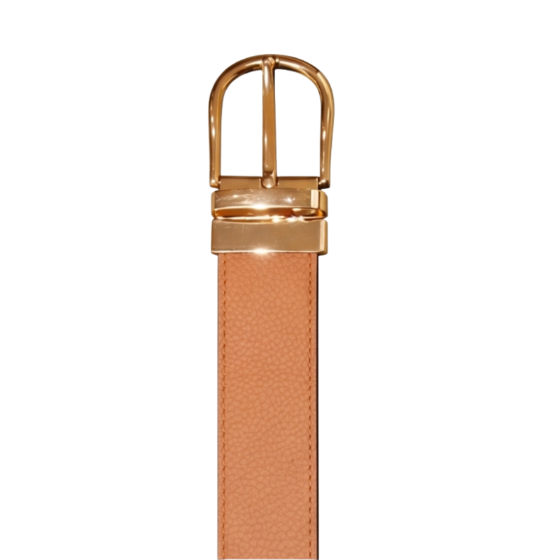 Golden Horizon Italian Leather Belt