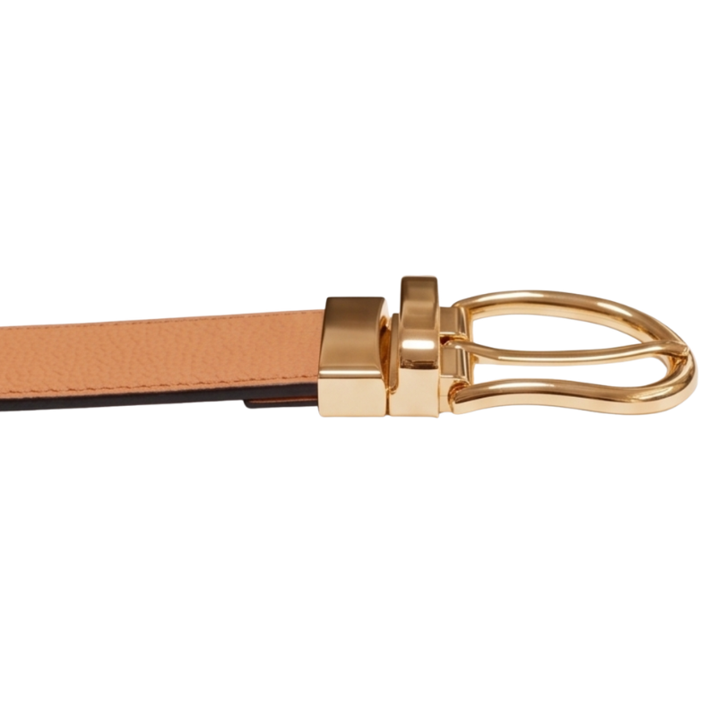 Golden Horizon Italian Leather Belt