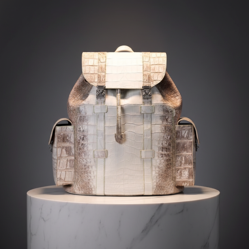 Luxury Croco Heritage Backpack