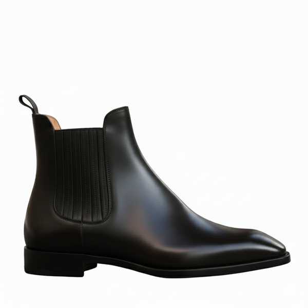 Arco Leather Chelsea Boot with Curve Toe