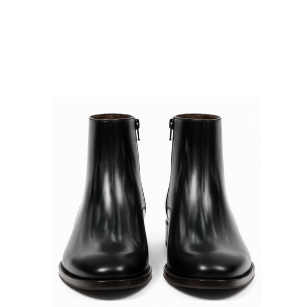 Italian Luxury Gradient Leather Chelsea Boots