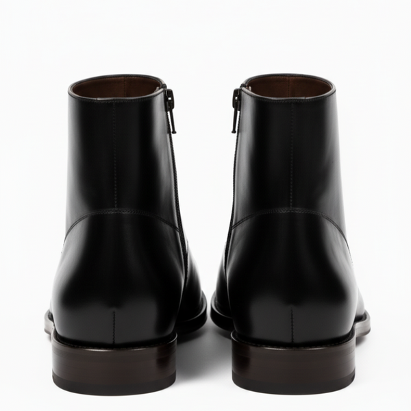 Italian Luxury Gradient Leather Chelsea Boots