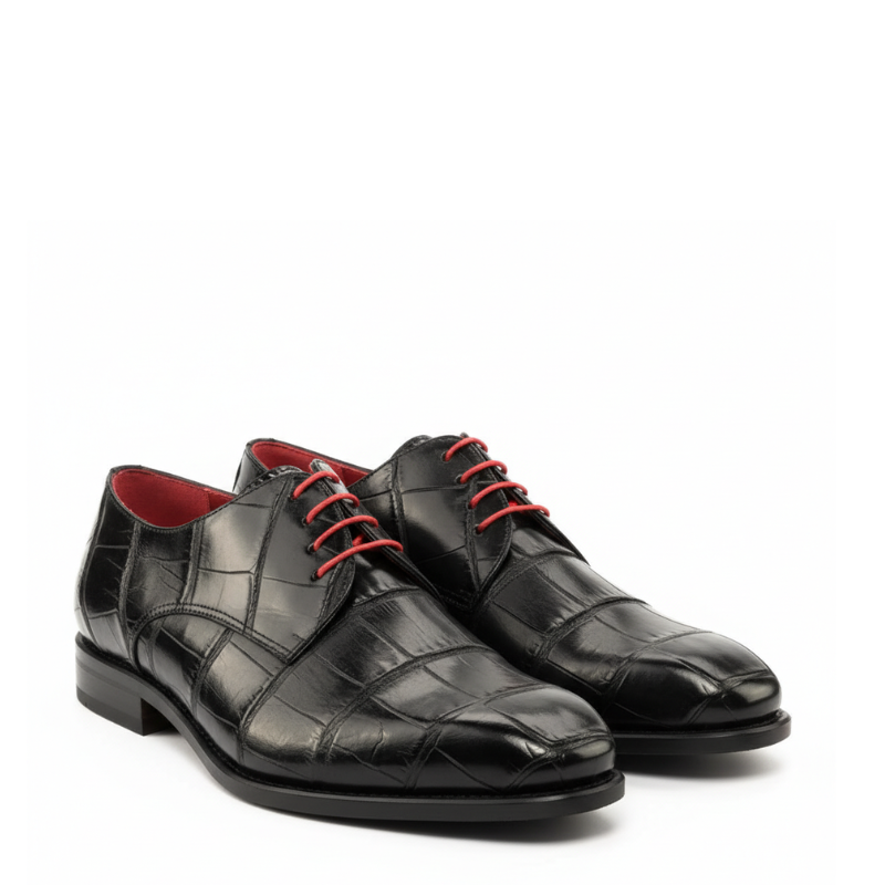 Daring Dunes Alligator Derby Shoes