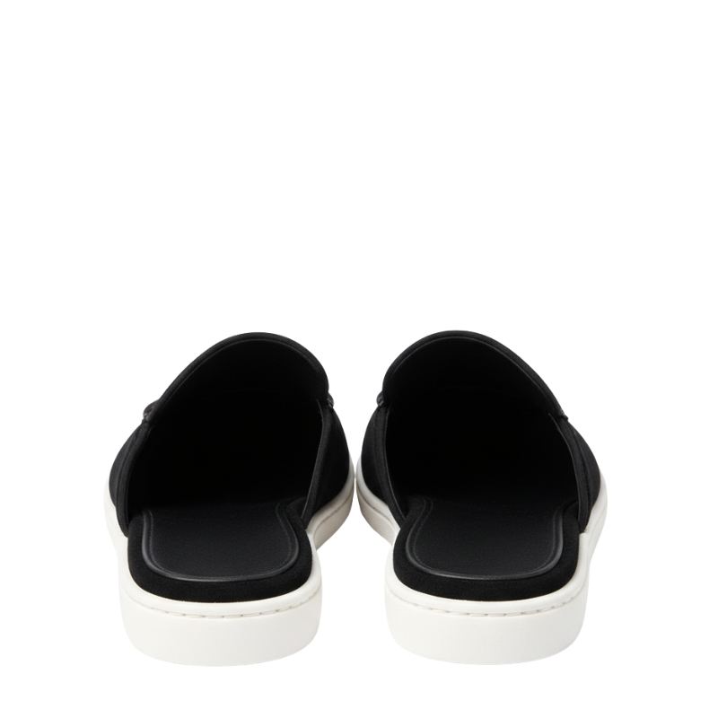 Azure Drift Suede Relaxed Fit Mule