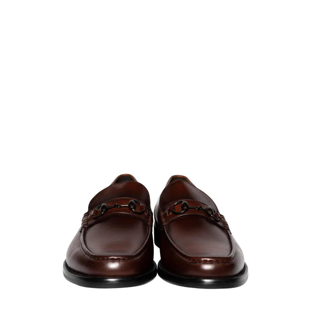 Marrone Bit Classic Horsebit Loafers