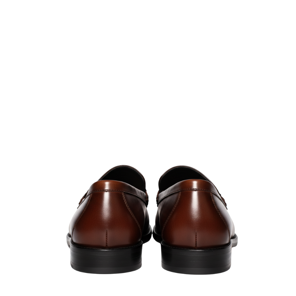 Marrone Bit Classic Horsebit Loafers