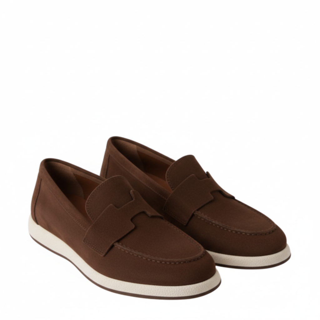 Tuscan Ease Italian Suede Loafers