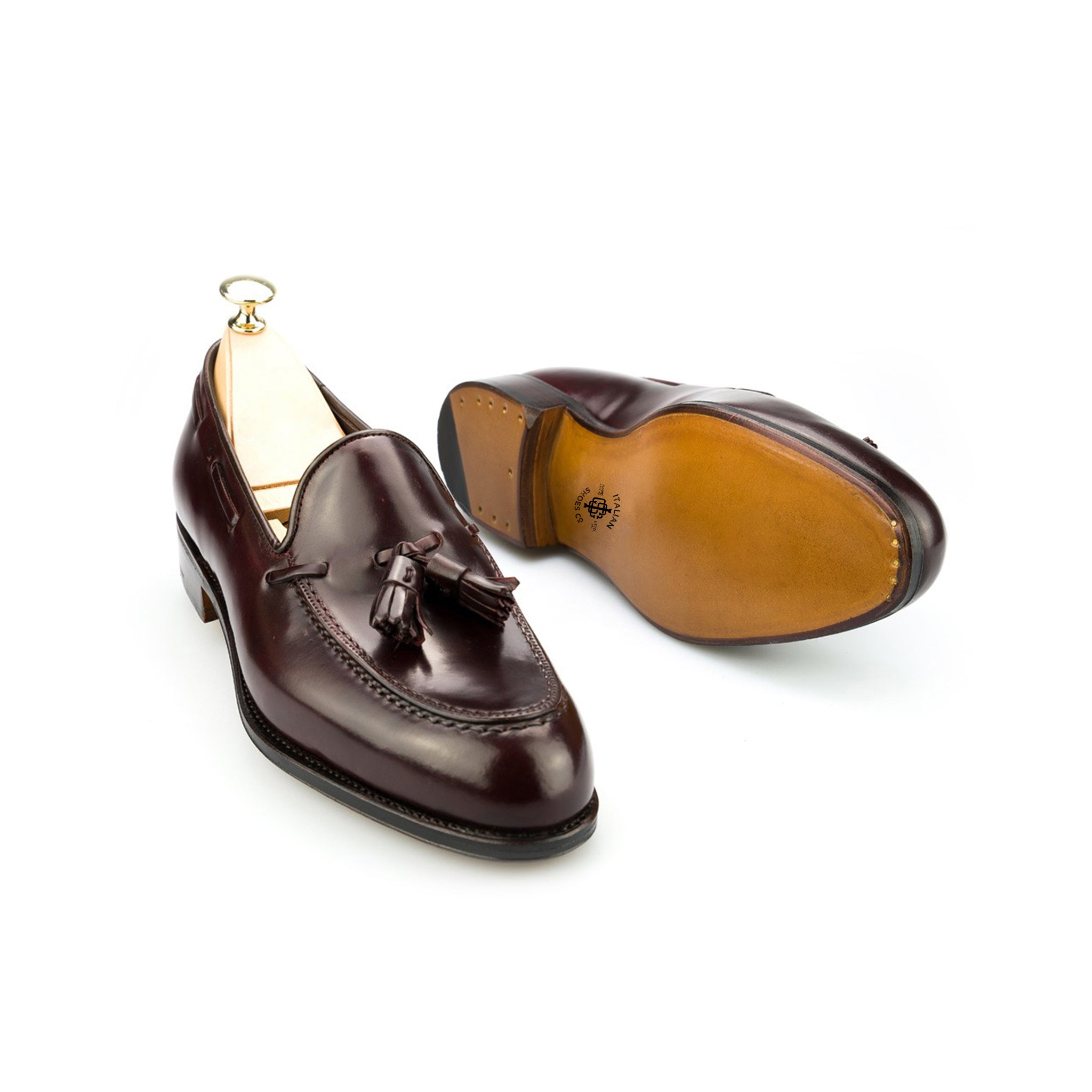 Cardinal Cordovan Tassel Loafer