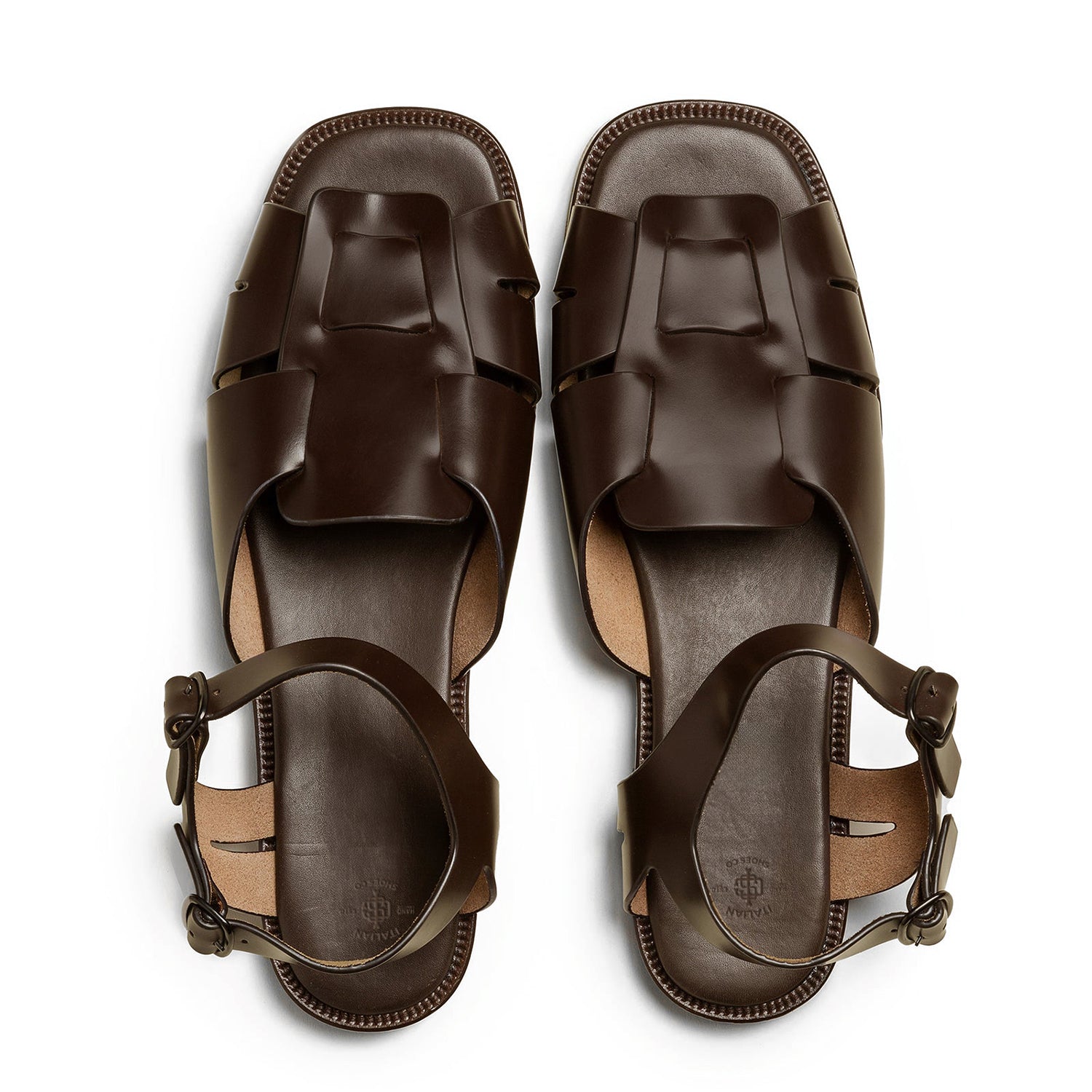 Men's Square-Toe Fisherman Sandal