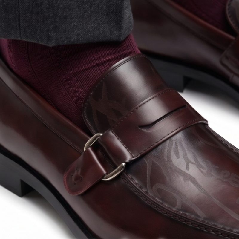 Cassian Royal Buckle Loafers