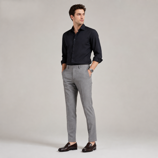 Castello Croco Leather Penny Loafers