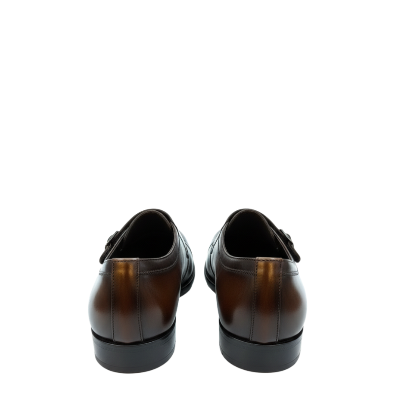 Cavalier Burnished Leather Strap Formal Shoes