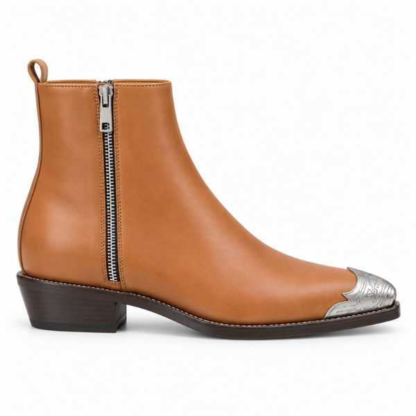 Cavallo Western Silver-Toe Ankle Boots