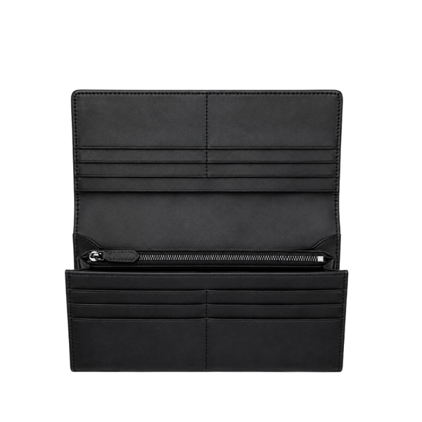 Caviar Textured Continental Wallet