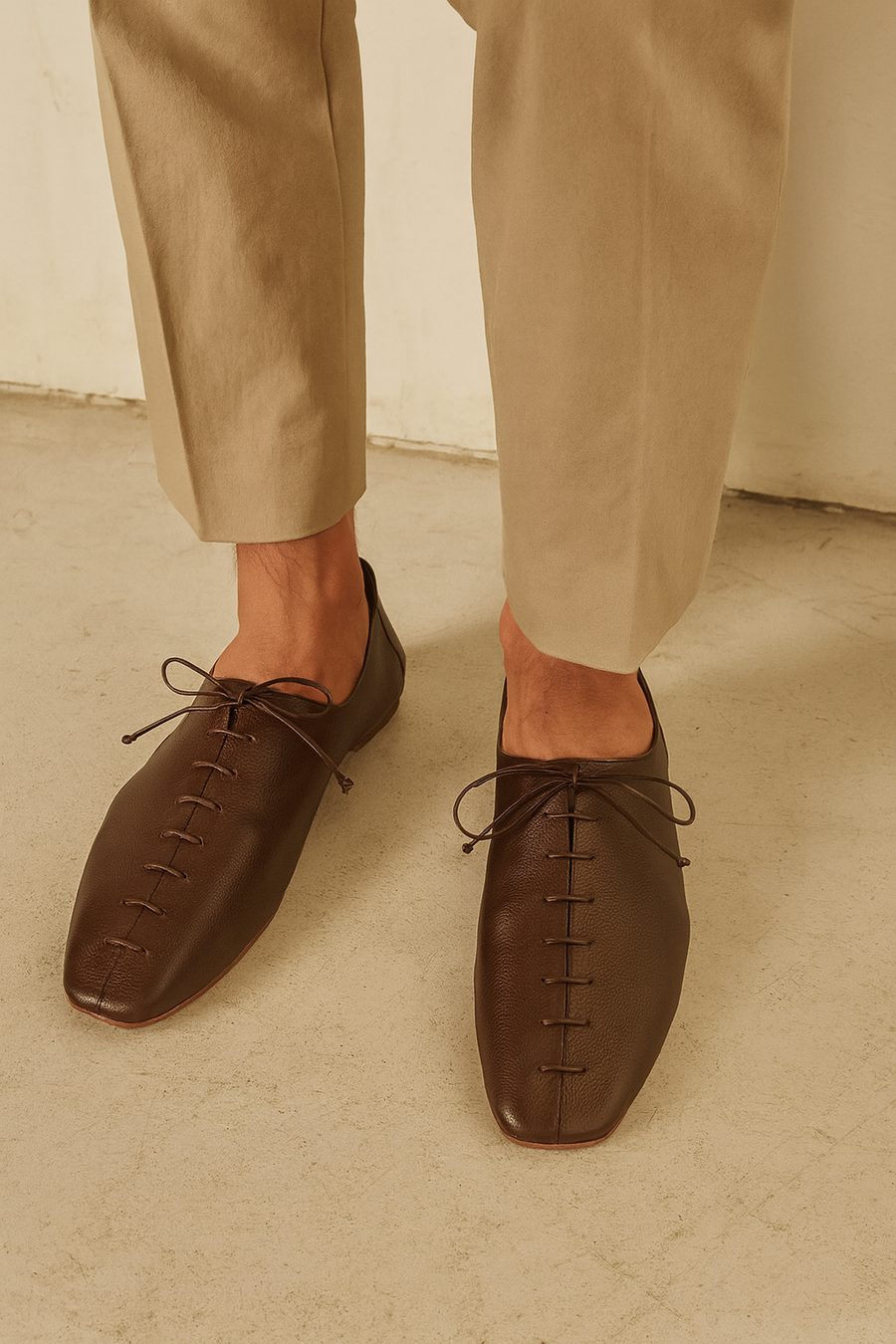 Men s Deconstructed Lace up Shoe