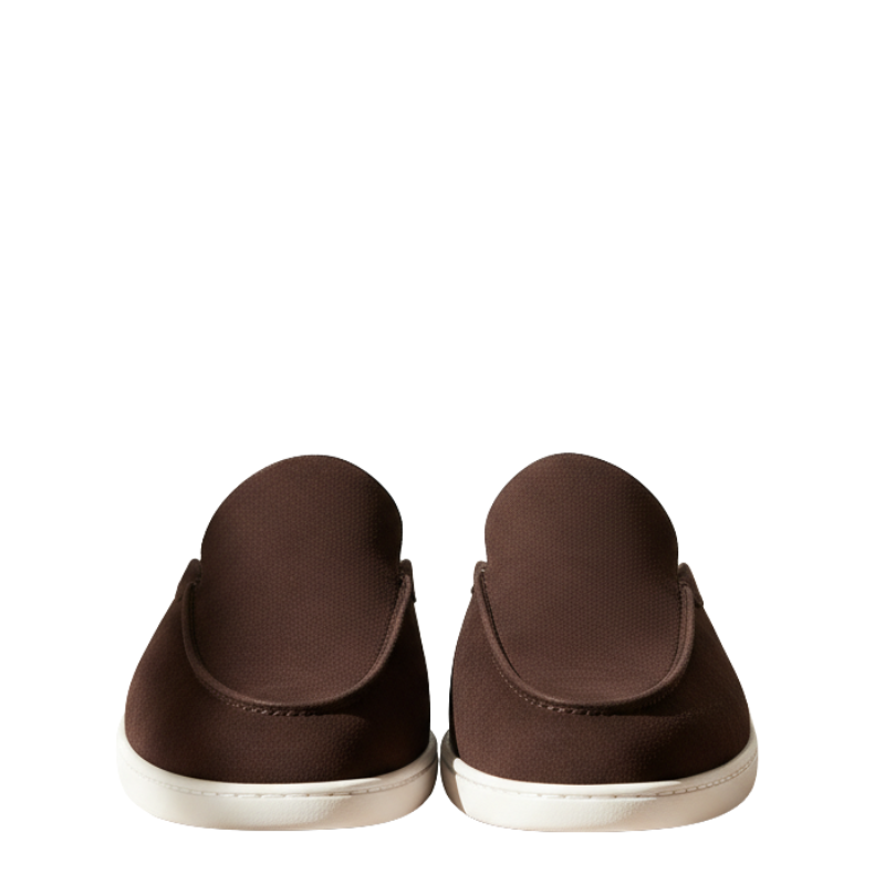 Azure Drift Suede Relaxed Fit Mule