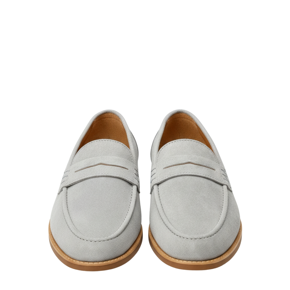 Classic Elegant Leather Penny Loafers