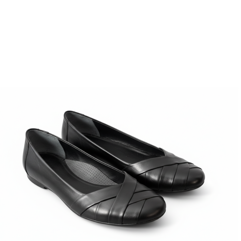 Classic Weave Comfort Ballet Flats