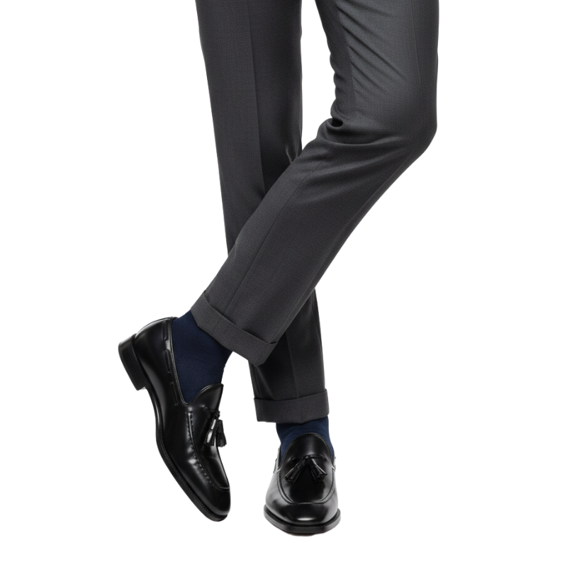 Classic Charm Tassel Leather Loafers