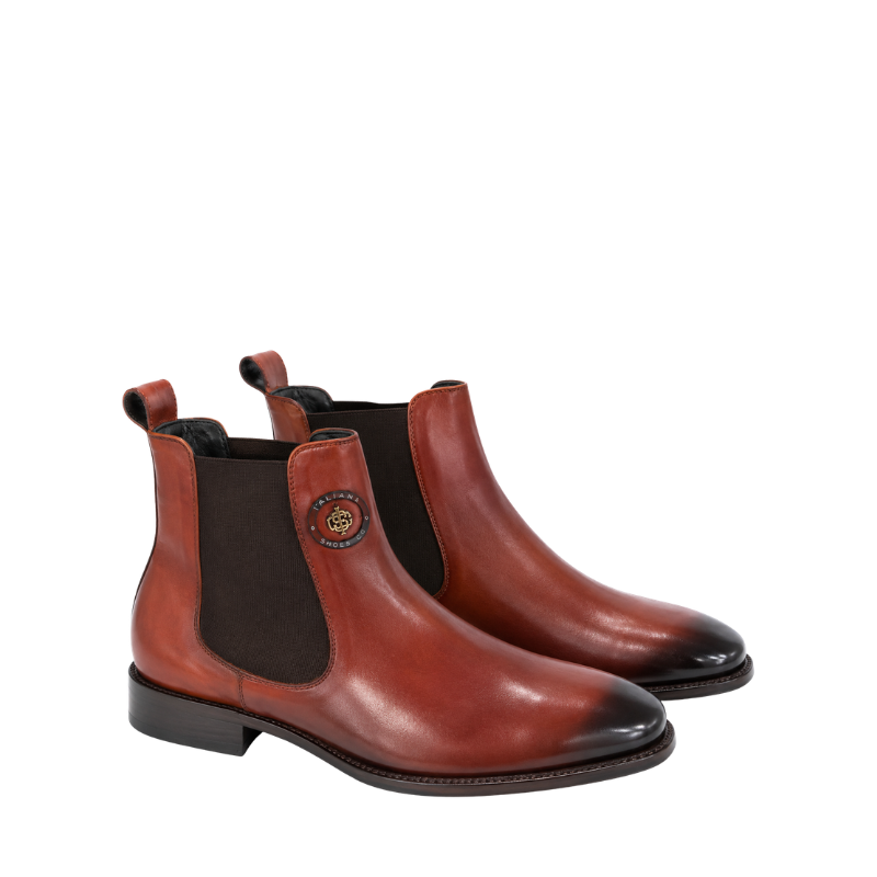 Classic Chelsea Boots With Regal Finish