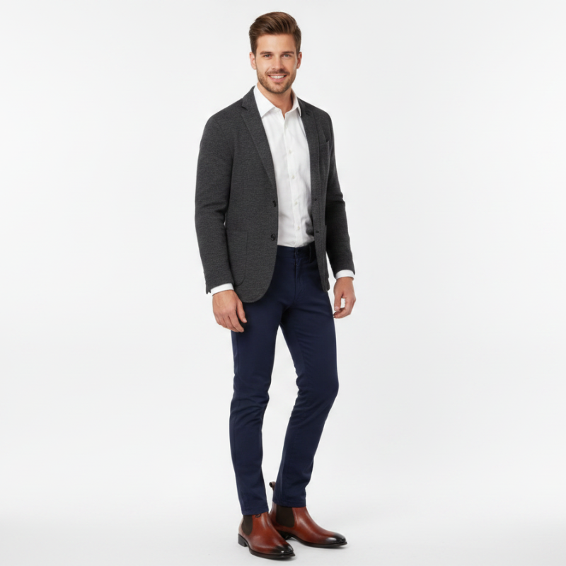Classic Chelsea Boots With Regal Finish