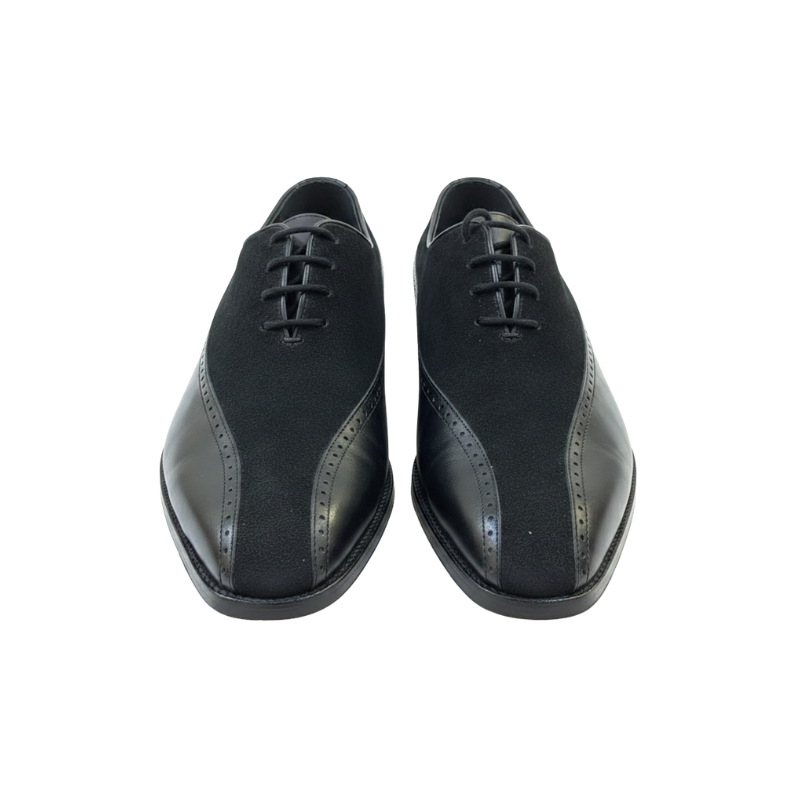 Classic Dual Tone Texture Brogue Elegance Oxford Shoes