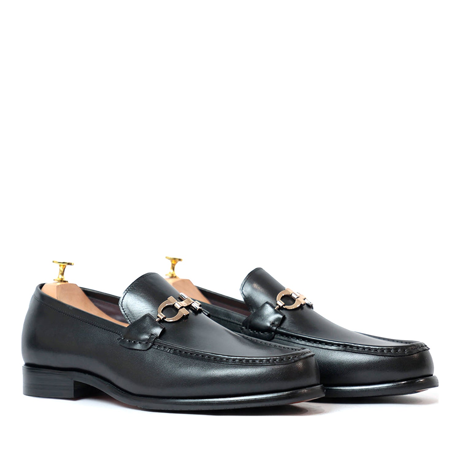 Classic Ferra Black Loafers