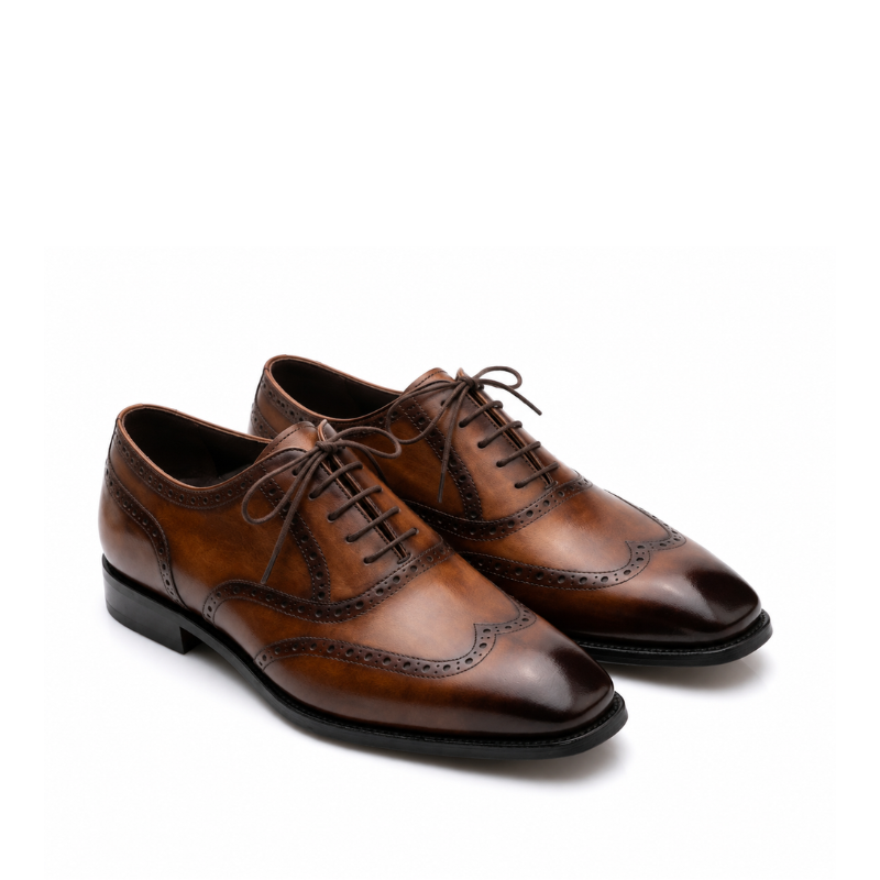 Classic Heritage Wingtip Oxford Shoes