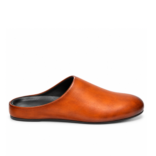 Classic Leather Italian craft Mule
