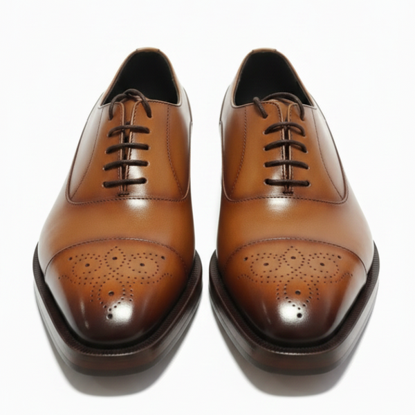 Classic Leather Lace Up Oxford Formal Shoes