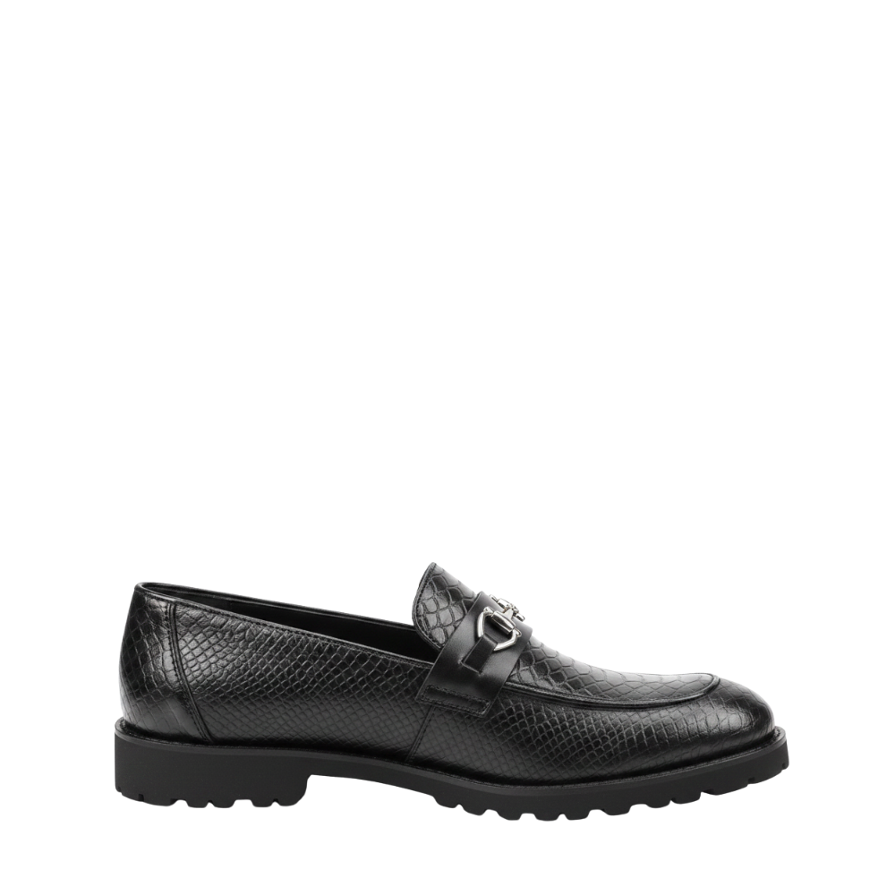 Serpent Crest Classic Loafers
