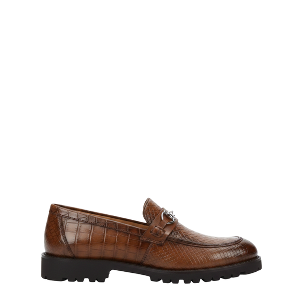 Serpent Crest Classic Loafers - Brown