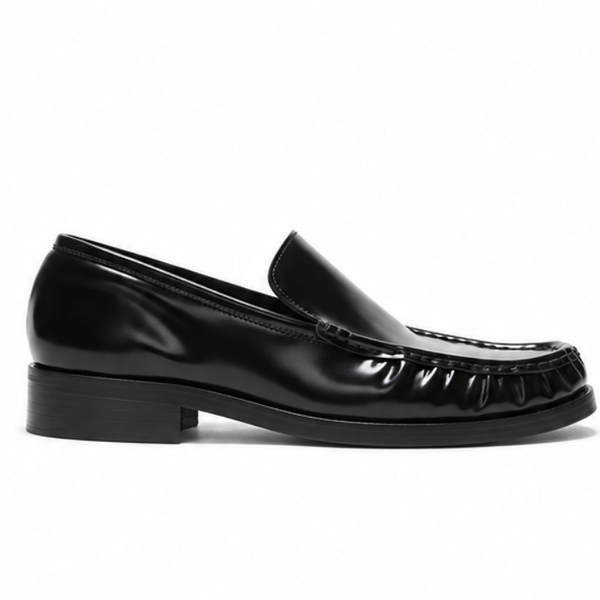Classic Ruched Penny Loafer