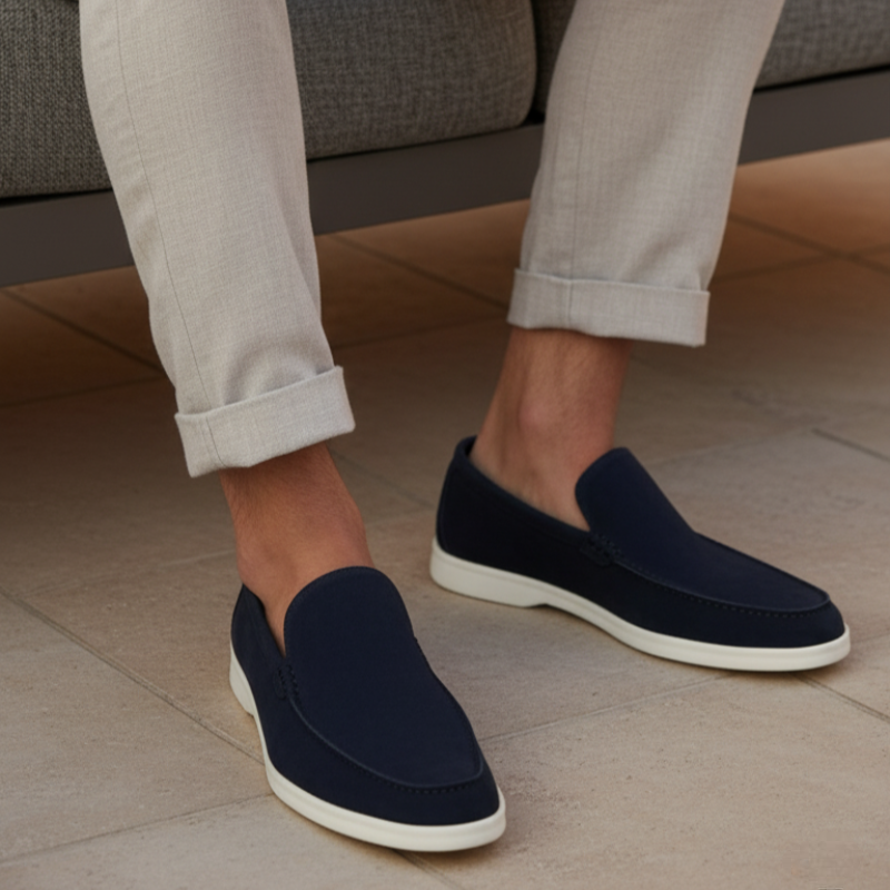 Classic Slip On Loafers With Contemporary Edge