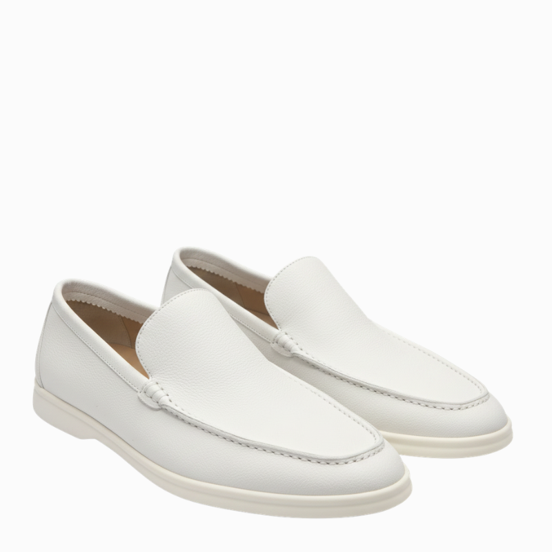 Classic Slip On Loafers With Contemporary Edge