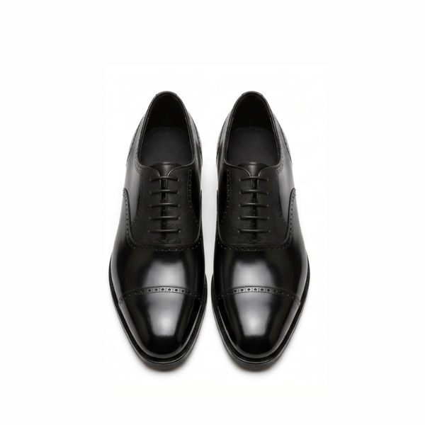 Classic Zayn Cap Toe Leather Oxford Shoes