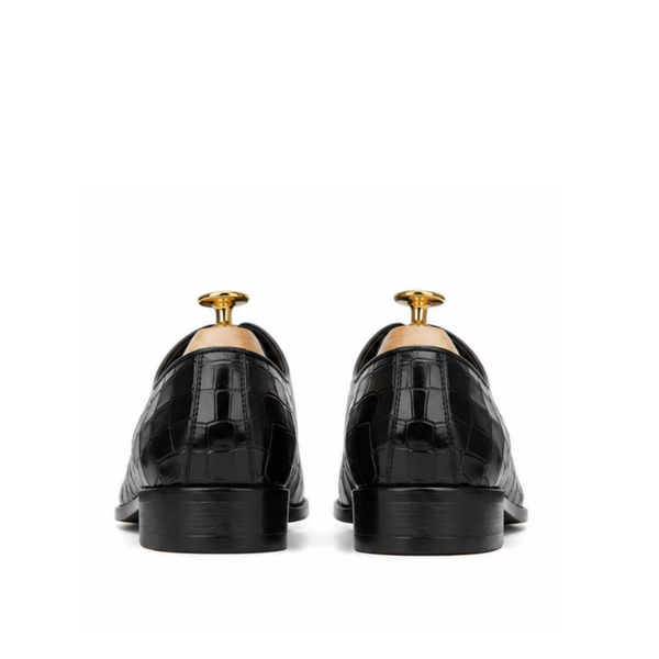 Croco British Oxfords Shoes