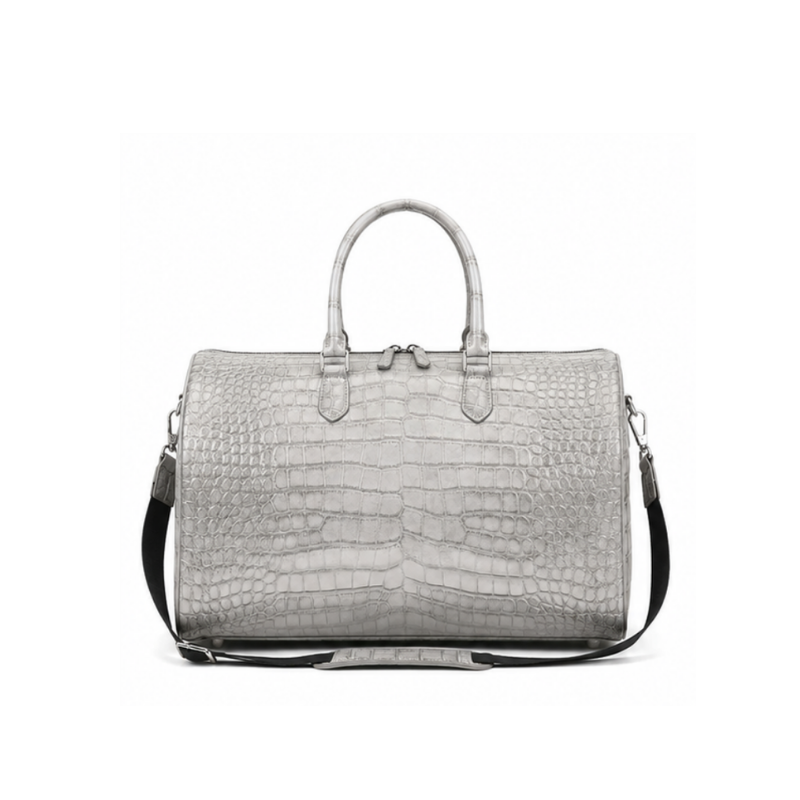 Croco Ember Luxe Travel Duffel Bag
