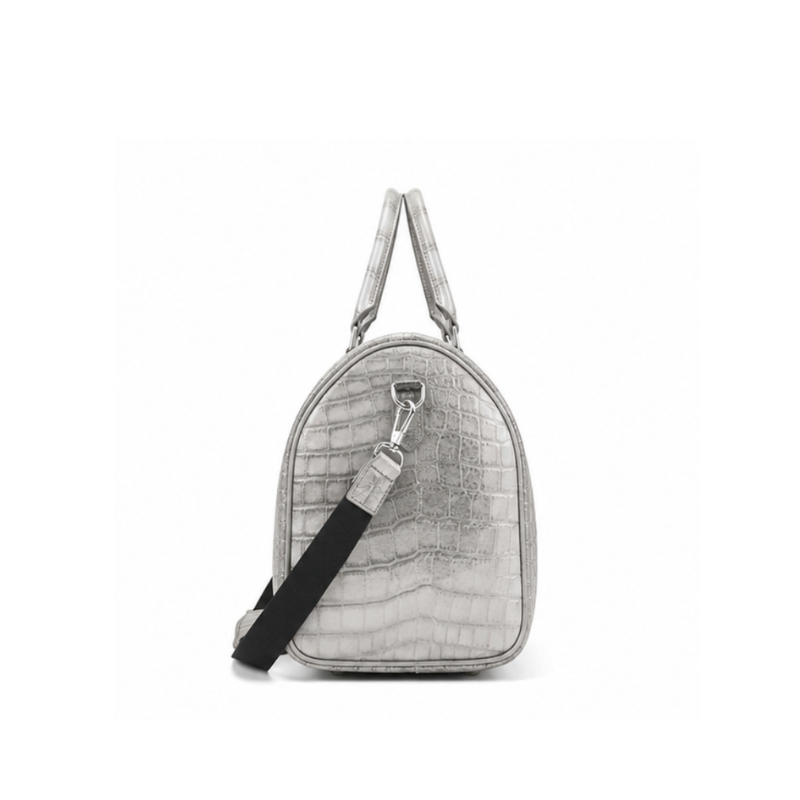 Croco Ember Luxe Travel Duffel Bag