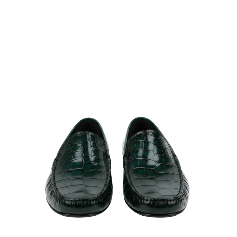 Croco Leather Italian Loafer