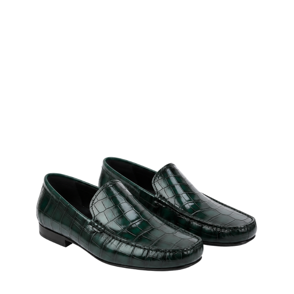 Croco Leather Italian Loafer