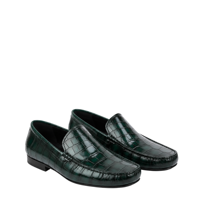 Croco Leather Italian Loafer
