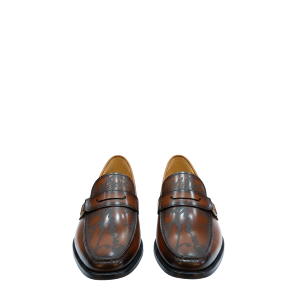 Imperial Patina Script Strap Loafers