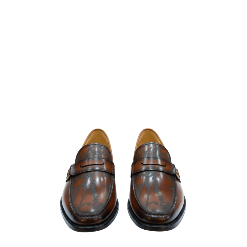 Imperial Patina Script Strap Loafers