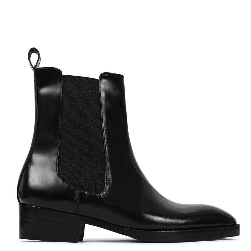 Luxury Handmade Italian Leather Chelsea Boots