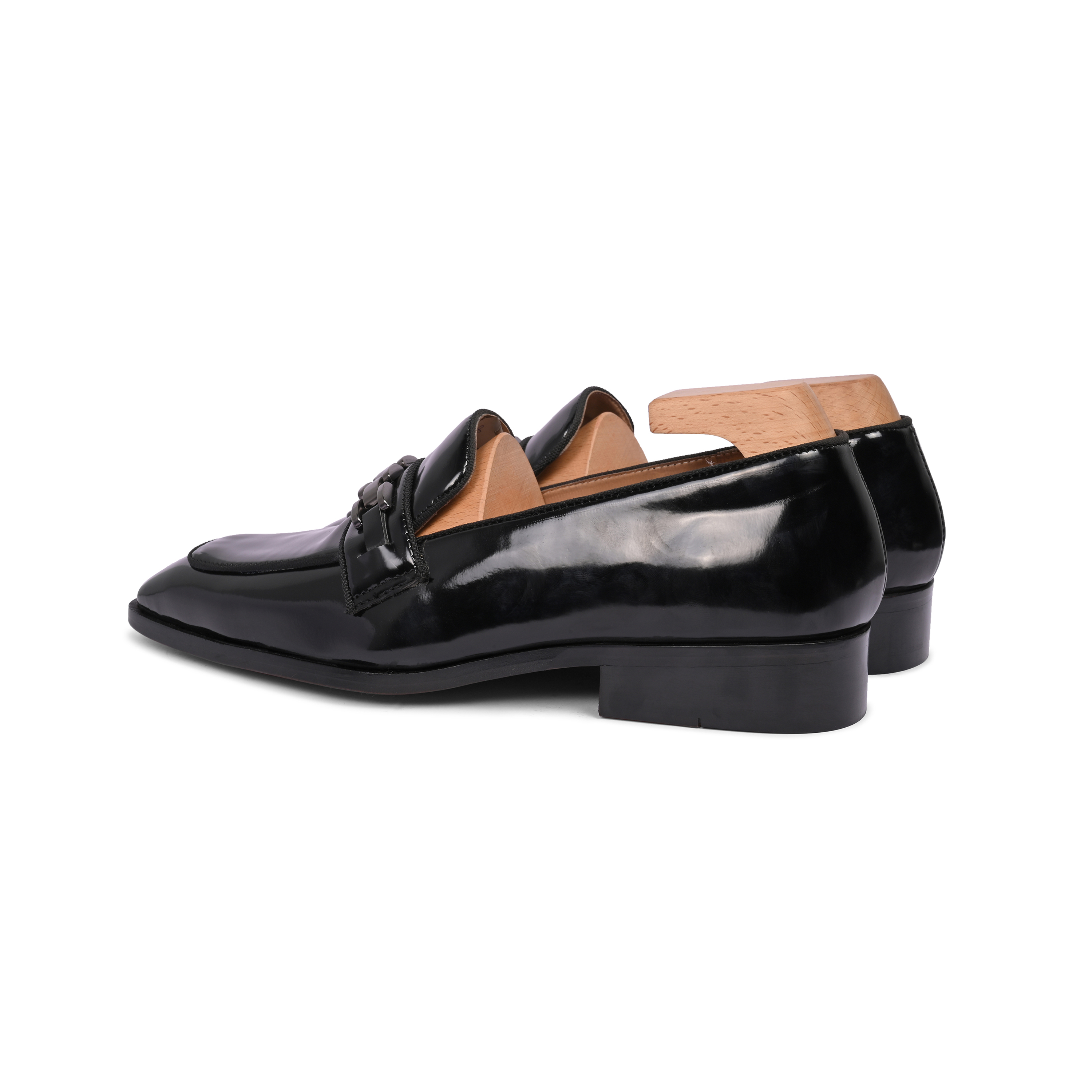 Regal Radiance Leather Loafers