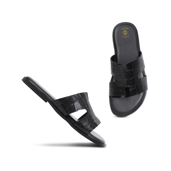 Croco Textured Slip on