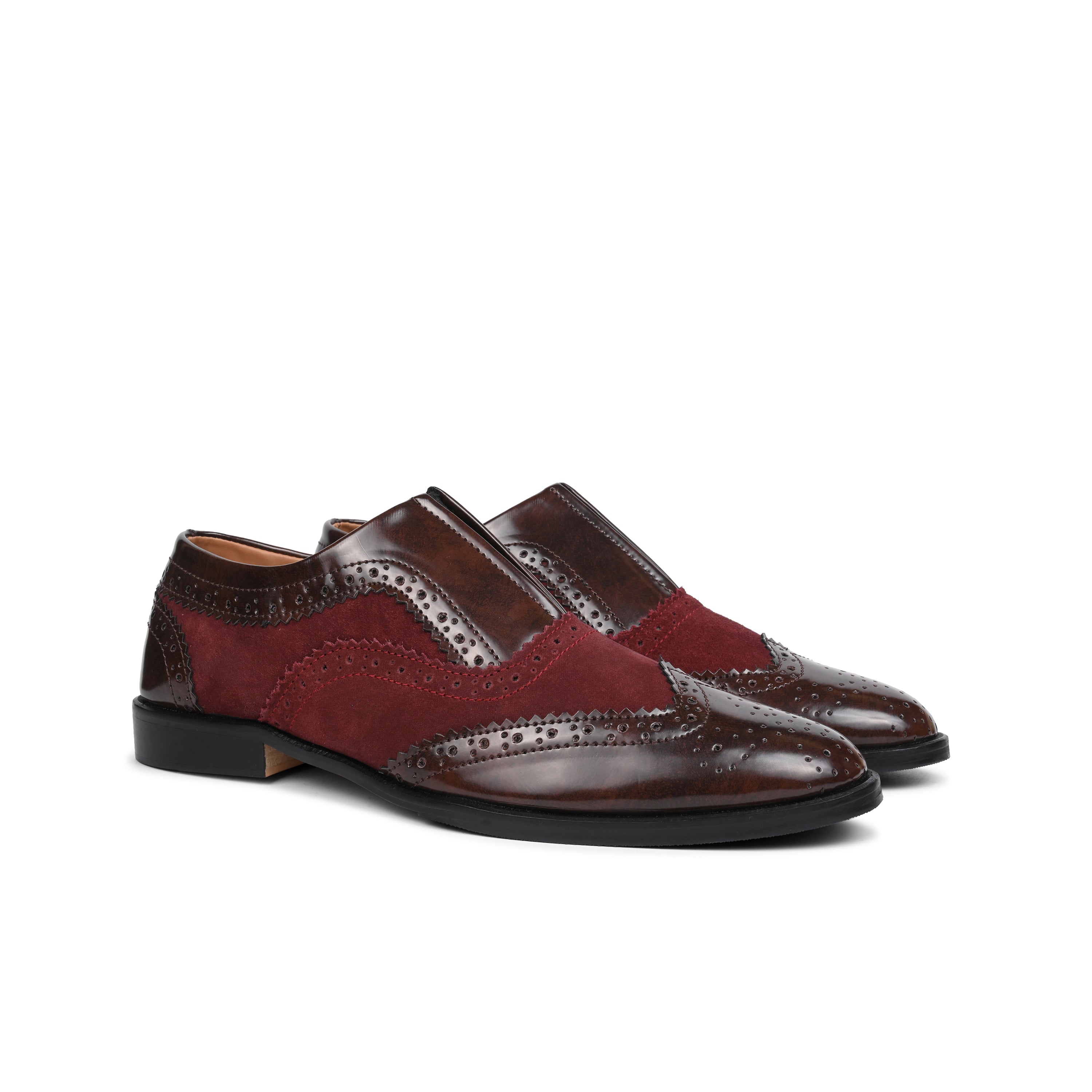 Wingtip Suede Shoes