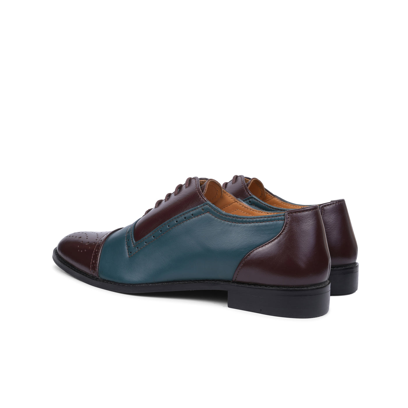 Blue and Barolo lace-up shoes