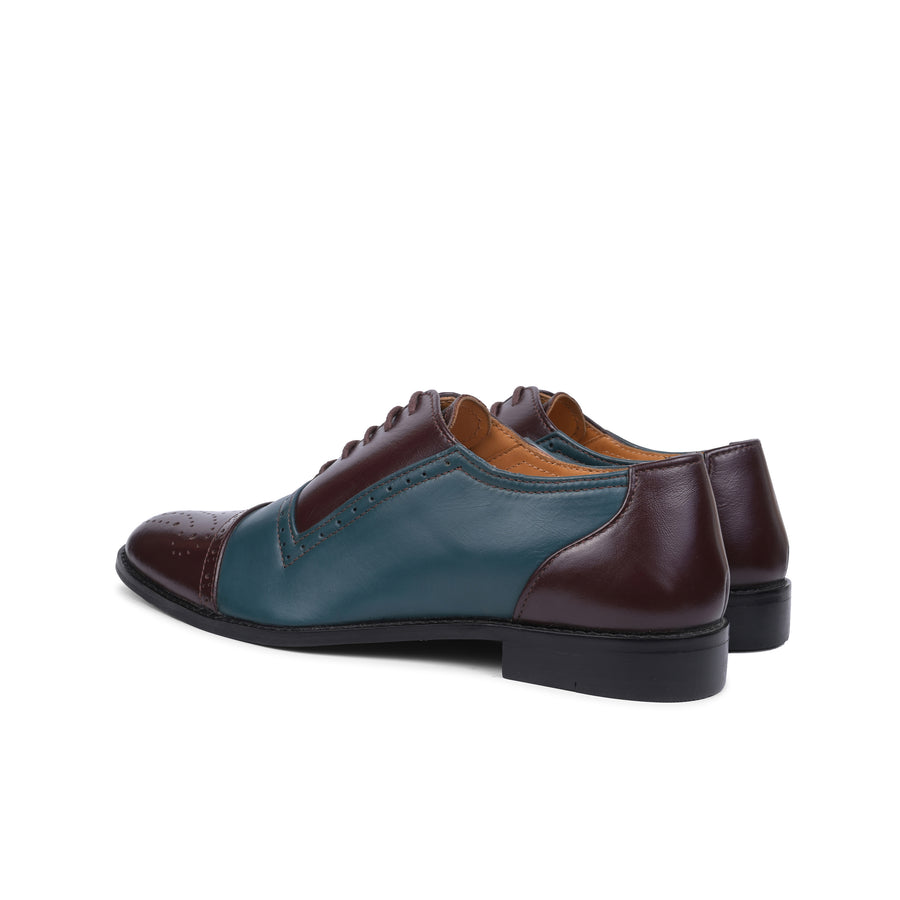 Blue and Barolo lace-up shoes